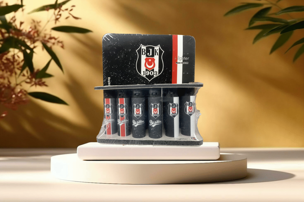 Taraftar Plastik Taşlı Çakmak