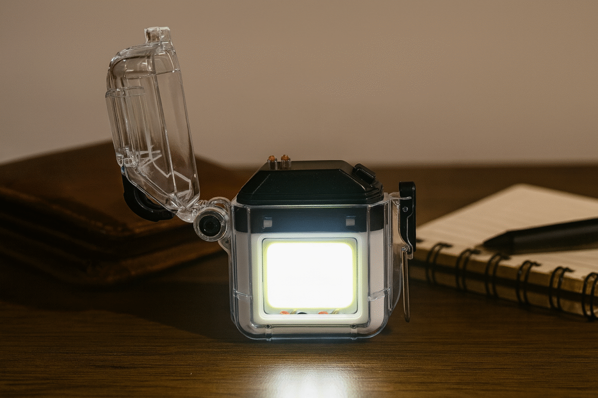 LumenX Premium Metal Çakmak