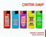 BK Jet Turbo Baskılı Plastik Çakmak - Görsel 6