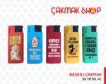 Bk Jet Turbo Baskılı Metal Çakmak - Görsel 2