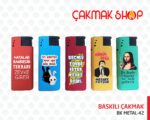 Bk Jet Turbo Baskılı Metal Çakmak - Görsel 3