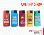 Bk Jet Turbo Baskılı Metal Çakmak