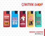 Bk Jet Turbo Baskılı Metal Çakmak - Görsel 2