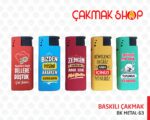 Bk Jet Turbo Baskılı Metal Çakmak - Görsel 4