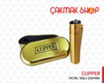 Clipper Taşlı Metal Çakmak - Görsel 6