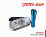Clipper Taşlı Metal Çakmak - Görsel 7