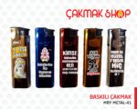 Mry Turbo Metal Baskılı Çakmak - Görsel 2