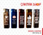 Mry Turbo Metal Baskılı Çakmak