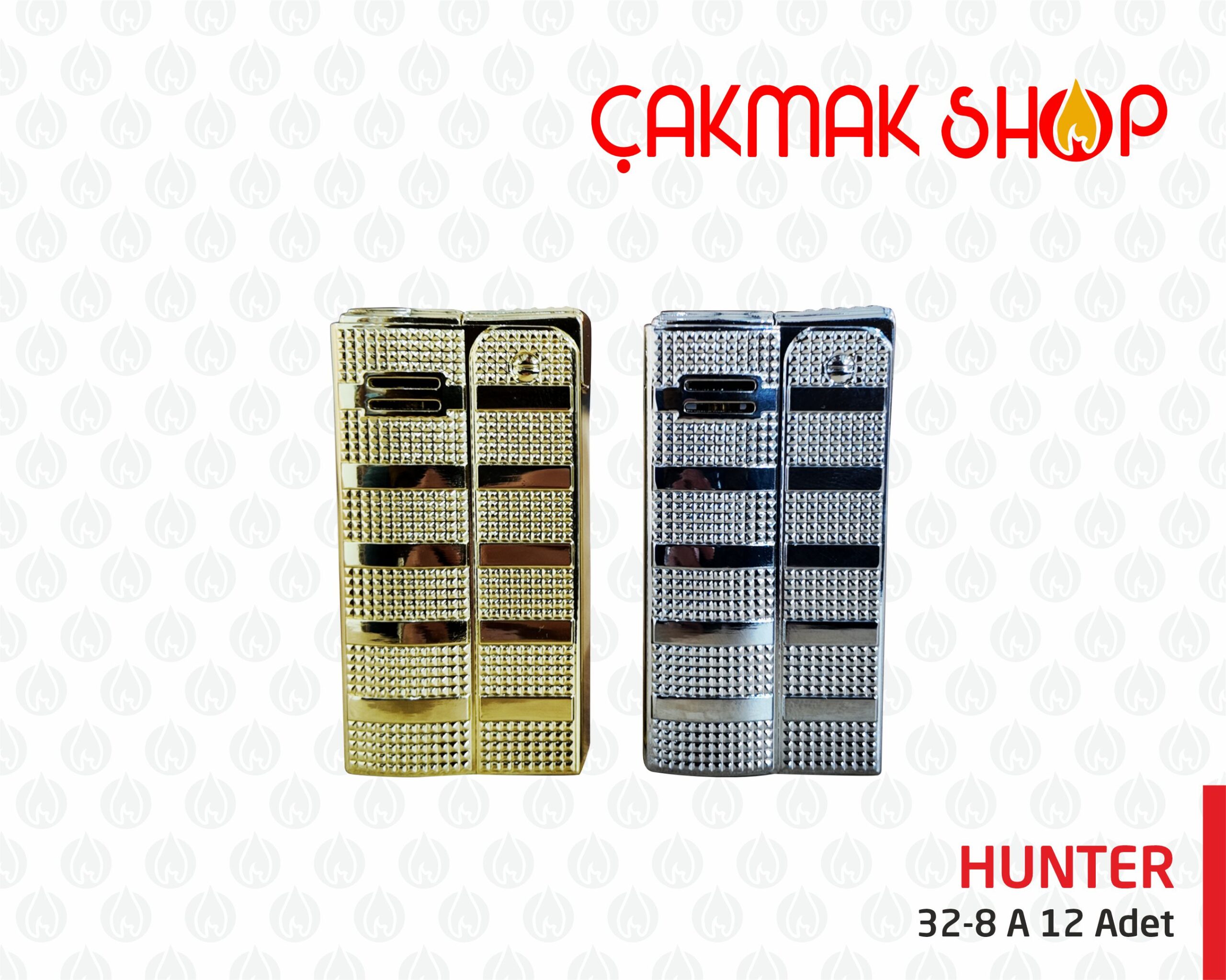 HUNTER 32-8 A 12 Adet HUNTER METAL ÇAKMAK 32-8 A 12 ADET - Görsel 1