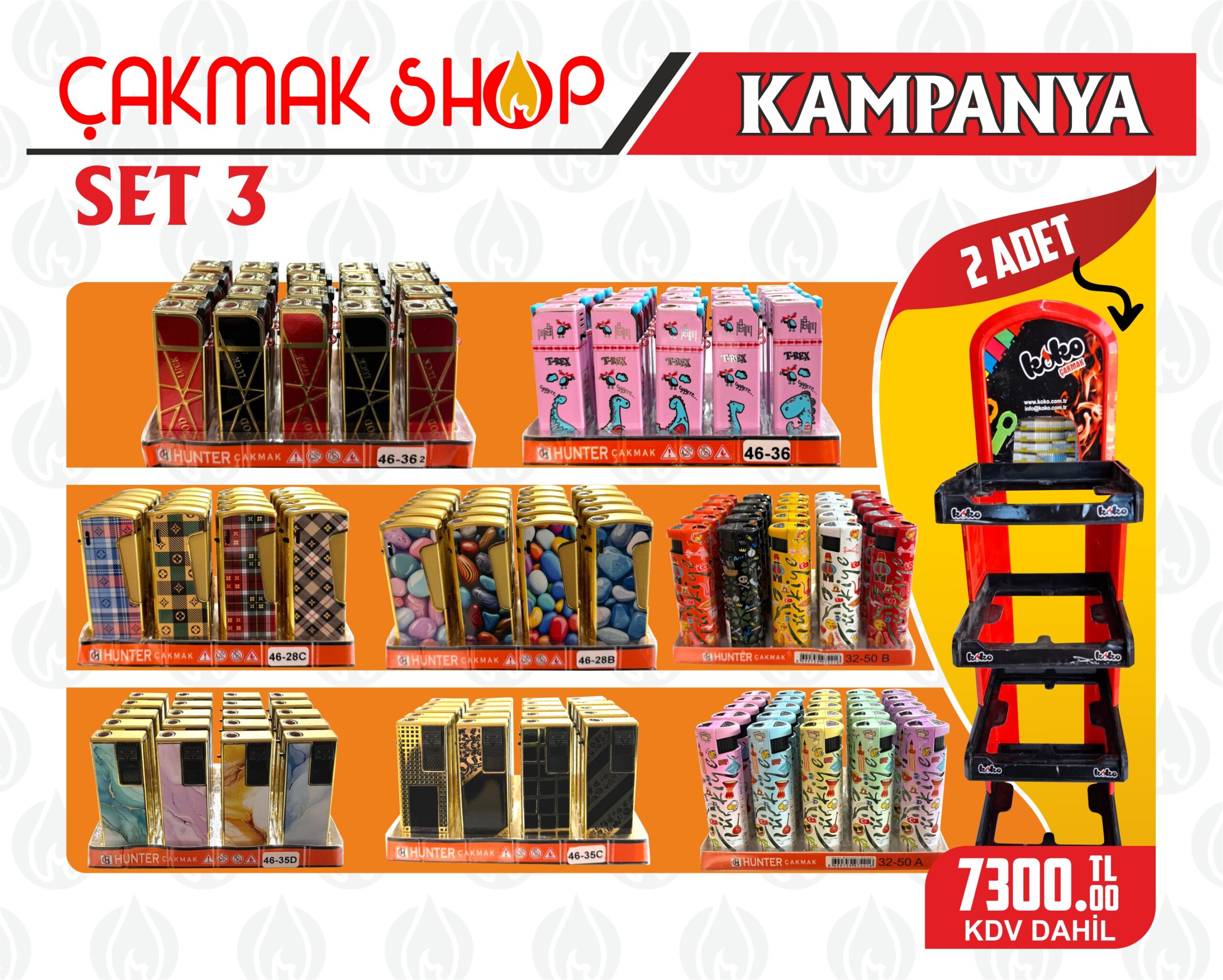 SET 3 FİYAT ÇAKMAKSHOP KAMPANYA SET 3 - Görsel 1